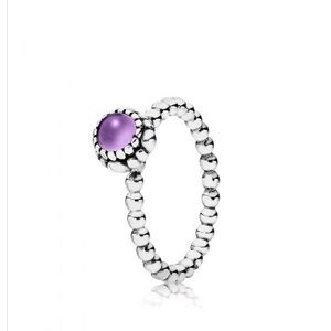 February Birthstone Ring from Pandora